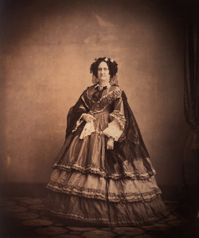 [Cornelia Van Ness Roosevelt], ca. 1857. af Mathew Brady
