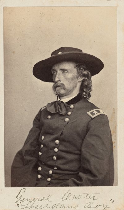 General George Armstrong Custer,1865 (foto) af Mathew Brady