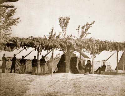 General Hospital, City Point, 1861-65 af Mathew B. Brady