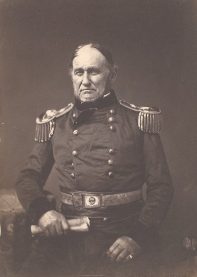 Generalmajor David E. Twiggs, ca. 1859. af Mathew Brady