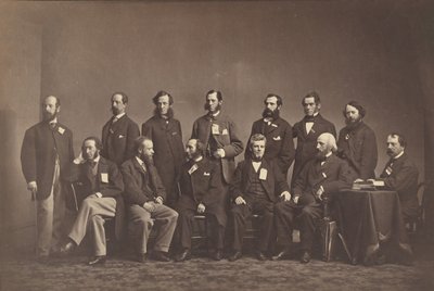 [Medlemmer af New York Sanitary Commission], ca. 1860. af Mathew Brady