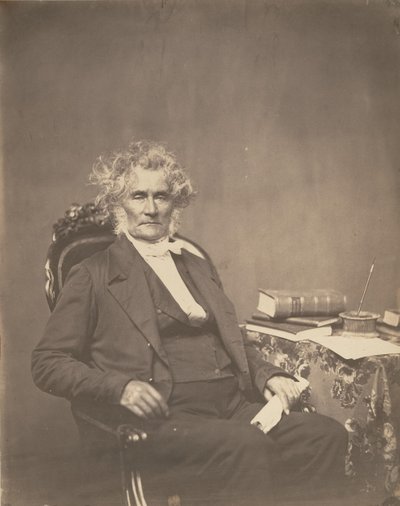 Peter Force, ca. 1858. af Mathew Brady