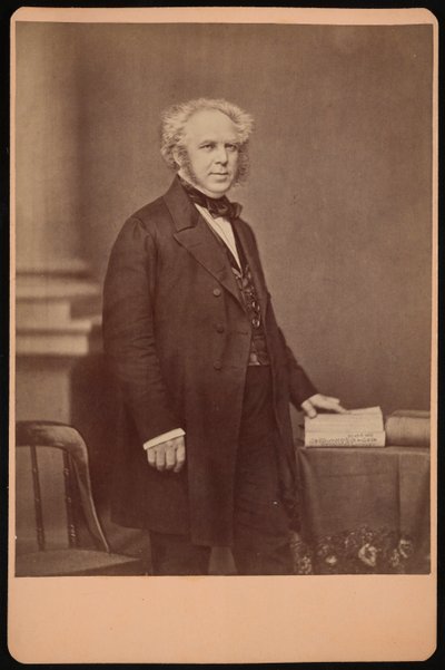 Portræt af Peter Parker 1804-1888, før 1888. af Mathew Brady