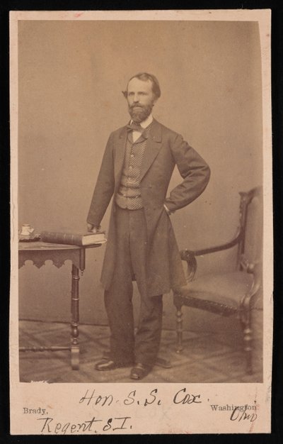 Portræt af Samuel Sullivan Cox 1824-1889, før 1889. af Mathew Brady