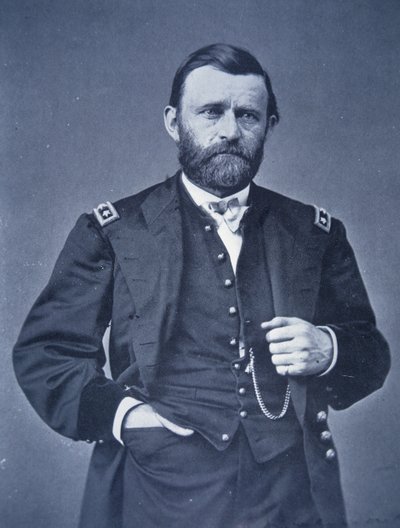 Ulysses Simpson Grant (s/h foto) af Mathew Brady