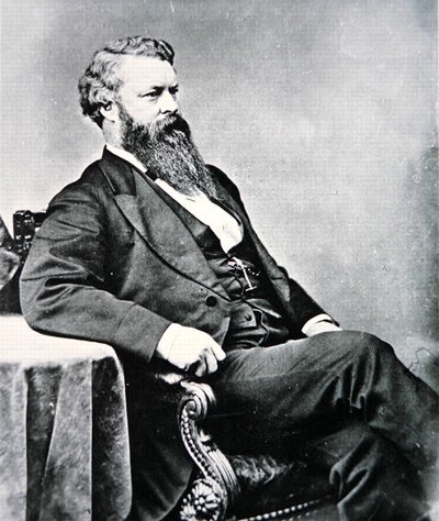 William Belknap (1829-90) 1876 (s/h-billede) af Mathew Brady
