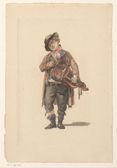 gurdy-spiller af Mathias de Sallieth