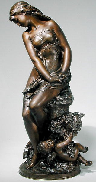 Allegory of Spring (bronze) (se også 226235) af Mathurin Moreau