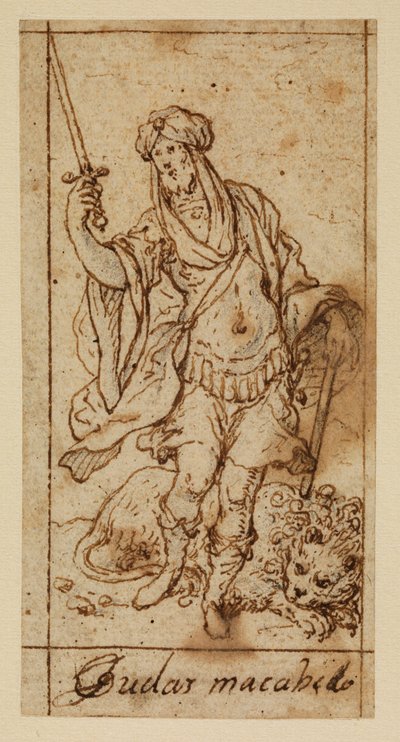 Judas Makkabeus af Matias de (attr.to) Torres
