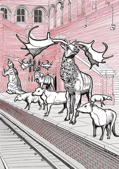 Skift her for evolution, 2014 af Matt Bannister