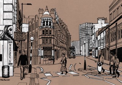 Croydon High Street, 2016 af Matt Bannister