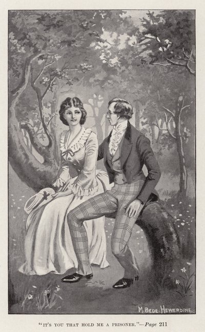Illustration til The Adventures of Mr Verdant Green, An Oxford Freshman (litografi) af Matt Bede Hewerdine