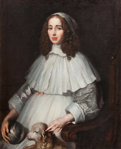Anna Margareta von Haugwitz c.1650 af Mattaus the Younger Merian