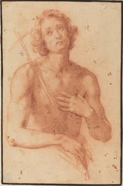 Sankt Johannes Døberen af Matteo Rosselli