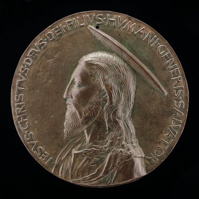 Jesus Kristus [forside], 14461450. af Matteo di Andrea de Pasti