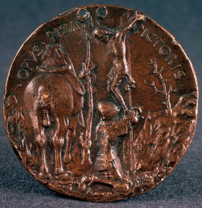 Medail til ære for Sigismondo Pandolfo Malatesta Reverse, 1446. af Matteo di Andrea de Pasti