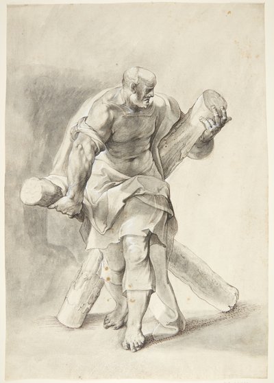 Jesus og de 12 apostle: Andreas af Matthäus Gundelach