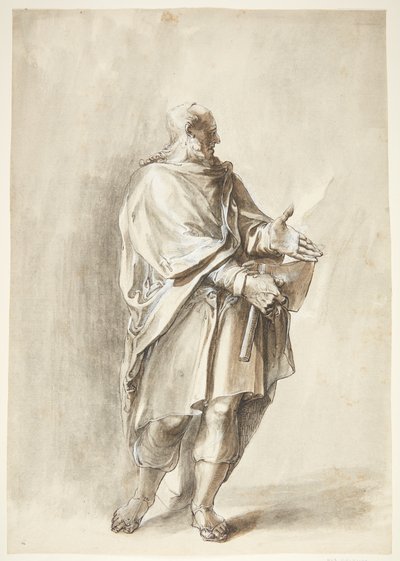 Jesus og de 12 apostle: Matthæus af Matthäus Gundelach