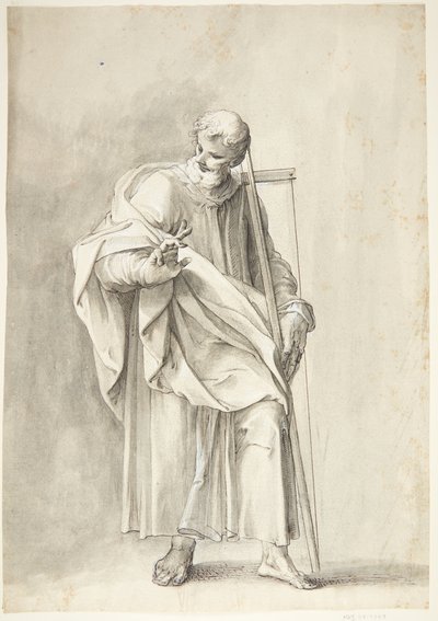 Jesus og de 12 apostle: Thomas af Matthäus Gundelach
