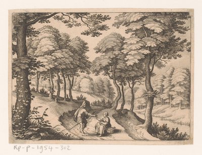 Juda og Tamar Landschappen i Schwalbach-regionen (serietitel) The Schwalbacher Journey (serietitel) af Matthäus Merian (I)