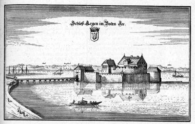 Argen - uddrag fra Topographia Sueviae (Schwaben) af Matthaus Merian