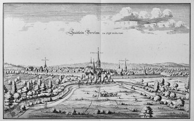 Bockenem, Niedersachsen, Tyskland af Matthaus Merian