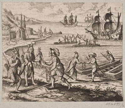 Sådan blev en naturhavn afhændet til de udsendte englændere af Matthäus Merian d.Æ.