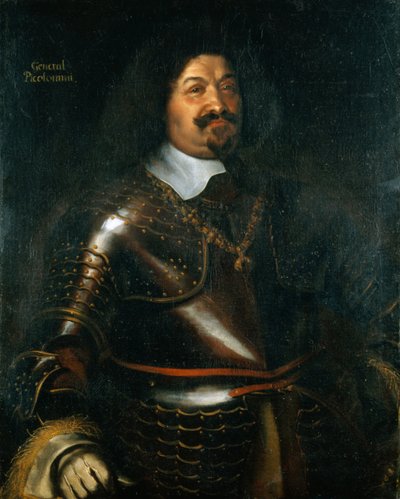 Portræt af prins Octavio Piccolomini 1599-1656, hertug af Amalfi, 1649. af Matthaeus Merian the Younger