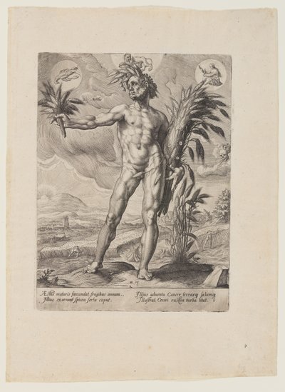 Sommer, fra De fire årstider af Matthaus Greuter