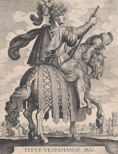 Tavle 10: Kejser Titus til hest, fra 