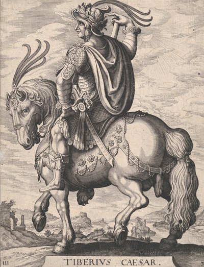 Tavle 3: Kejser Tiberius til hest, fra 