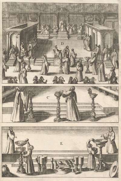 Plate from "Topographia Italiae", 1688dani af Matthaus Merian