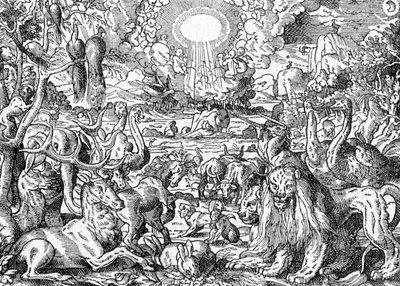 Paradis af Matthaus the Elder Merian