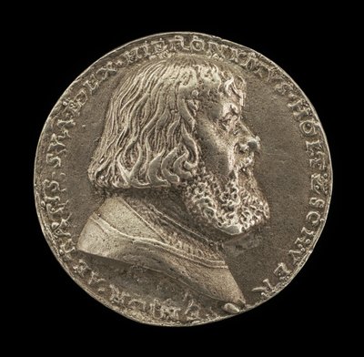 Hieronymus Holzschuher, 1469-1529, patricier af Nürnberg [forside], 1529. af Matthes Gebel