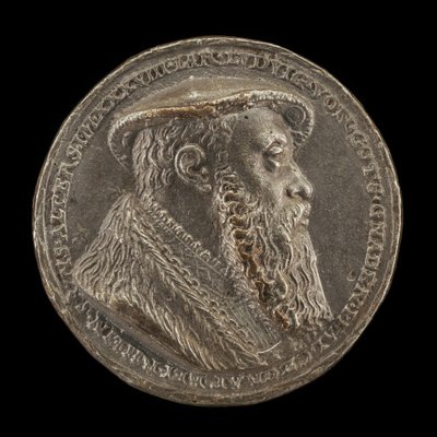 Ludwig X, 1495-1545, hertug af Bayern 1514 [forside], 1535. af Matthes Gebel