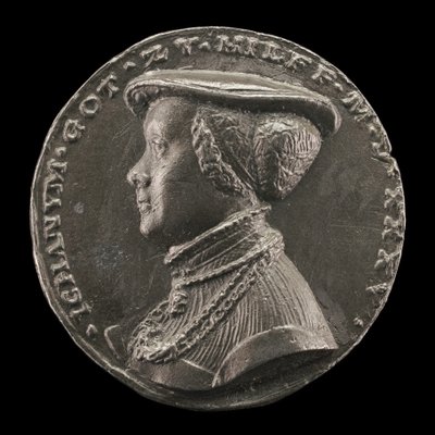 Magdalena Rummel, hustru til Lorenz Staiber 1509 [revers], 1535. af Matthes Gebel
