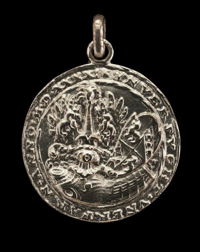 Skjold, Cuirass, Casque og Crest [omvendt], 1541. af Matthes Gebel