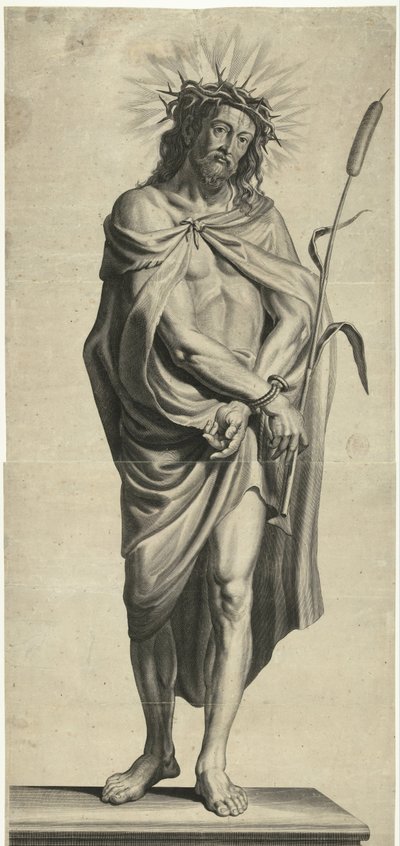 Ecce Homo Serie af Ecce Homo, Kristus korsfæstede, Jomfru Maria og Evangelisten Johannes (serietitel) af Mattheus Borrekens