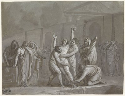 romersk henrettelse af Mattheus Ignatius van Bree