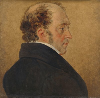 Selvportræt af Mattheus Ignatius van Bree