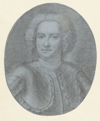 Portret af Michiel Samuel de Mestral af Mattheus Verheyden