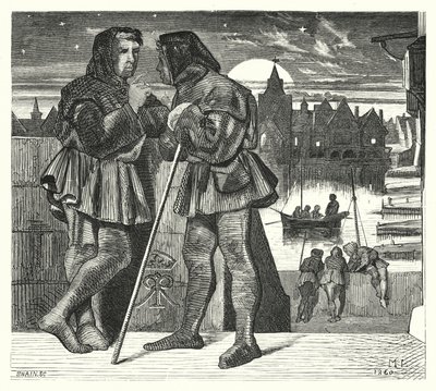 The Apparitor of the Secret Tribunal (gravering) af Matthew James (attr. to) Lawless