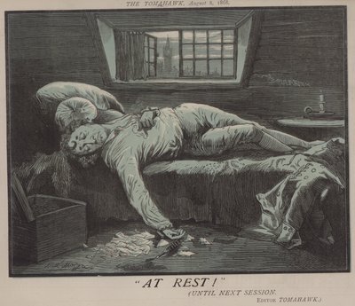 I hvile! (farve litho) af Matthew