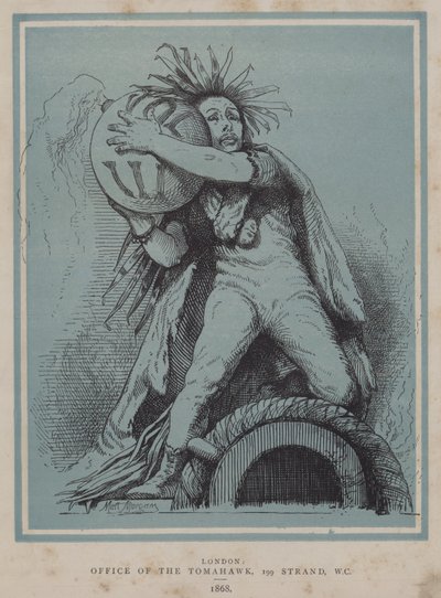 Illustration til magasinet Tomahawk af Matthew