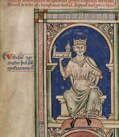 William I fra Englands historie af Matthew Paris
