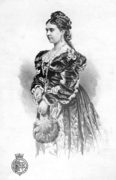 Kronprinsessen af Tyskland, 1877 af Matthews and Son