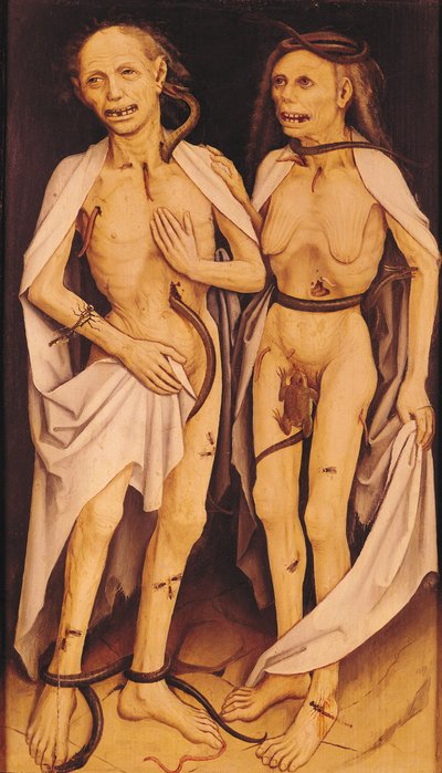 The Dead Lovers (olie på panel) af Matthias (c.1480 1528) Grunewald