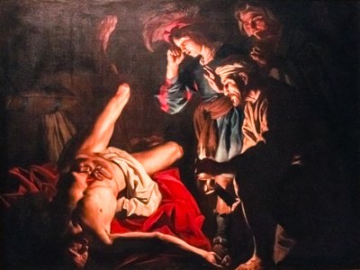 Catos død af Matthias Stom