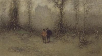 Det fortryllede slot, ca. 1887 af Matthijs Maris