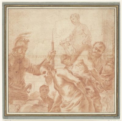 James Major eller Pauls martyrium af Mattia Preti